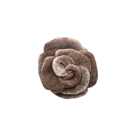 Pico Velvet Rose Klemme - Taupe